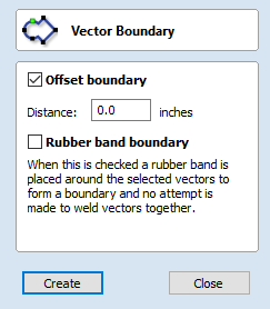 Vector Boundary Form